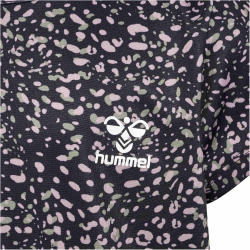 hummel hmlNANNA T-Shirt M&auml;dchen 1525 - asphalt 164