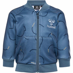 hummel hmlPIL Zip Sweatjacke Kinder 7050 - bering sea 80