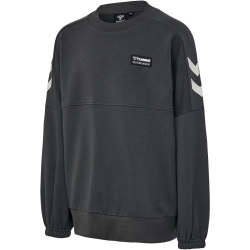 hummel hmlTUBA Sweatshirt M&auml;dchen 1525 - asphalt 164