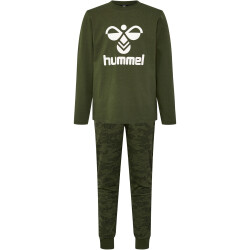 hummel hmlNOLAN Schlafanzug Jungen 6453 - olive night 104