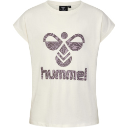 hummel hmlSENSE T-Shirt M&auml;dchen 9806 - marshmallow 110