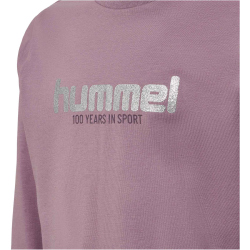 hummel hmlFREYA langarm Kleid M&auml;dchen 4330 - quail 104