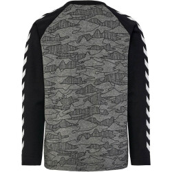 hummel hmlMOUNTAIN Langarmshirt Jungen 2007 - dark grey...