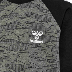 hummel hmlMOUNTAIN Langarmshirt Jungen 2007 - dark grey melange 104