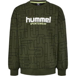 hummel hmlEQUALITY Sweatshirt Jungen 6453 - olive night 104