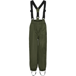 hummel hmlMONSUN TEX SHELL gefütterte Matschhose Kinder 6453 - olive night 104
