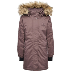 hummel hmlLEAF TEX Regenmantel M&auml;dchen 2412 - sparrow 104