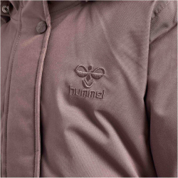 hummel hmlLEAF TEX Regenmantel M&auml;dchen 2412 - sparrow 104