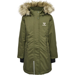 hummel hmlALMA TEX Regenmantel Mädchen 6453 - olive night 104