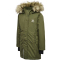 hummel hmlALMA hummelTEX Regenmantel M&auml;dchen 6453 - olive night 104
