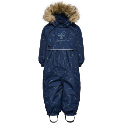 hummel hmlMOON TEX Schneeanzug Kinder 1009 - black iris 74