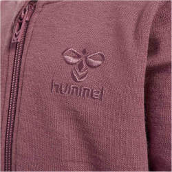 hummel hmlWULBATO Zip Sweatjacke Kinder 4085 - rose brown 80
