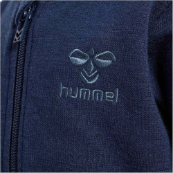 hummel hmlWULBATO Zip Sweatjacke Kinder 1009 - black iris 80