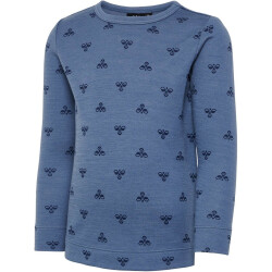 hummel hmlVILMO Langarmshirt Kinder 7050 - bering sea 92