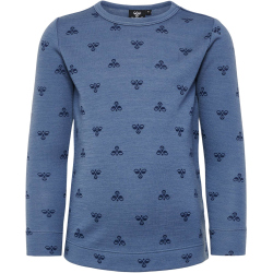 hummel hmlVILMO Langarmshirt Kinder 7050 - bering sea 92