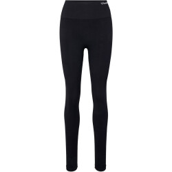 hummel hmlMT REST Seamless High-Waist RIB Tights Damen 2001 - black XS