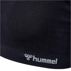 hummel hmlMT REST Seamless RIB Sport-BH Damen 2001 - black XS
