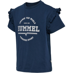 hummel hmlVIOLET T-Shirt Mädchen 7459 - dress blues 104