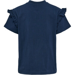 hummel hmlVIOLET T-Shirt Mädchen 7459 - dress blues 104