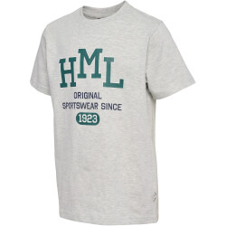 hummel hmlLUCAS T-Shirt Jungen 2010 - light grey melange 104