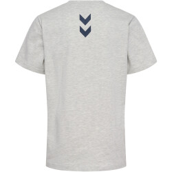 hummel hmlLUCAS T-Shirt Jungen 2010 - light grey melange 104