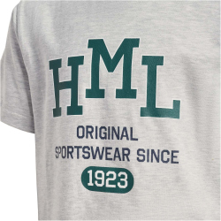 hummel hmlLUCAS T-Shirt Jungen 2010 - light grey melange 104
