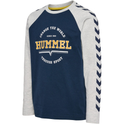 hummel hmlASHER Langarmshirt Jungen 7459 - dress blues 104