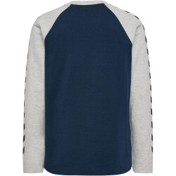 hummel hmlASHER Langarmshirt Jungen 7459 - dress blues 104
