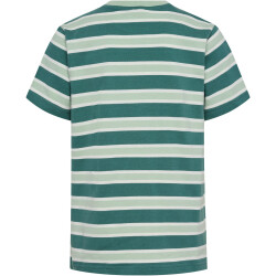 hummel hmlWESTON T-Shirt Jungen 6117 - silt green 104