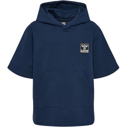 hummel hmlOWEN kurzarm Hoodie Jungen 7459 - dress blues 104