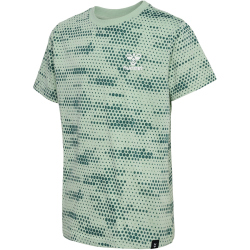 hummel hmlCOLTON T-Shirt Jungen 6117 - silt green 104