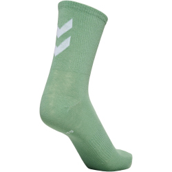 4er Pack hummel hmlCHEVRON Socken-Set 6791 - mix green spruce/celestialblue 43-45
