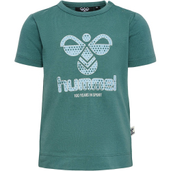 hummel hmlAZUR T-Shirt Jungen 6608 - sea pine 56