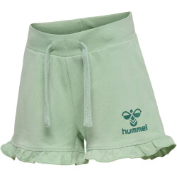 hummel hmlTALYA Ruffle Shorts Mädchen 6117 - silt...