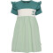hummel hmlTALYA Kleid Mädchen 6117 - silt green 56