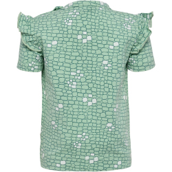 hummel hmlZANZI T-Shirt Mädchen 6117 - silt green 56