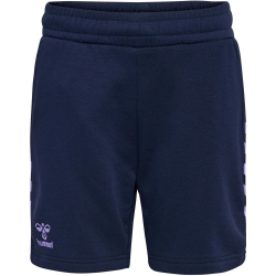 hummel Staltic Shorts Kinder 7220 - marine/paisley purple 152