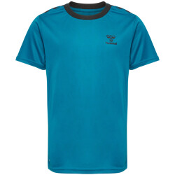 hummel Staltic Poly Trikot Kinder 7247 - fjord blue 176