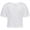hummel hmlMT IRIS Burnout Crop T-Shirt Damen 9001 - white S