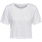 hummel hmlMT IRIS Burnout Crop T-Shirt Damen 9001 - white S