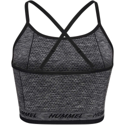 hummel hmlTE CAMI Seamless Sport-BH Damen 2508 - black...