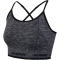 hummel hmlTE CAMI Seamless Sport-BH Damen 2508 - black melange XS