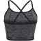 hummel hmlTE CAMI Seamless Sport-BH Damen 2508 - black melange XS