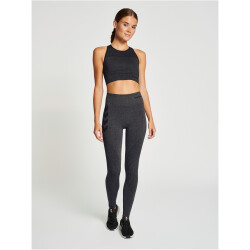 hummel hmlMT HANA 2.0 Seamless Sport-BH Damen 2508 - black melange XS