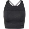 hummel hmlMT HANA 2.0 Seamless Sport-BH Damen 2508 - black melange XS