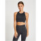 hummel hmlMT HANA 2.0 Seamless Sport-BH Damen 2508 - black melange XS