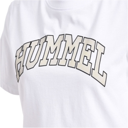 hummel hmlIC GILL Loose T-Shirt Damen 9001 - white XS