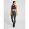 hummel hmlMT HANA 2.0 Seamless Mid-Waist Tights Damen 2508 - black melange XS