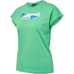 hummel hmlLGC JASIRA T-Shirt Damen 6109 - green spruce XS