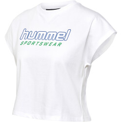 hummel hmlLGC JUNE T-Shirt Damen 9001 - white XS